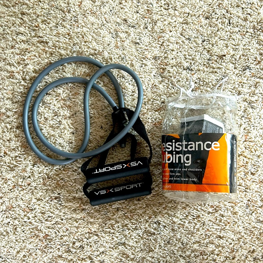 Victoria’s Secret sport resistant bands…. Never used still in bag